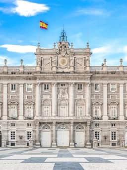 Royal Palace Of Madrid in Madrid