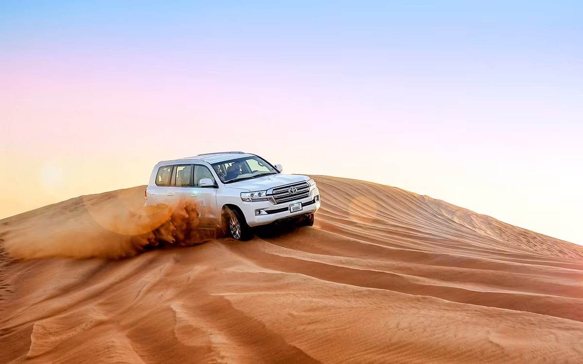Dubai Evening Desert Safari: BBQ Dinner & Optional Quad Bike image 1