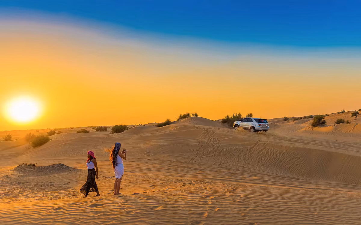 Morning Desert Safari Dubai with Dune Bashing & Sand Boarding guest snapshot 4