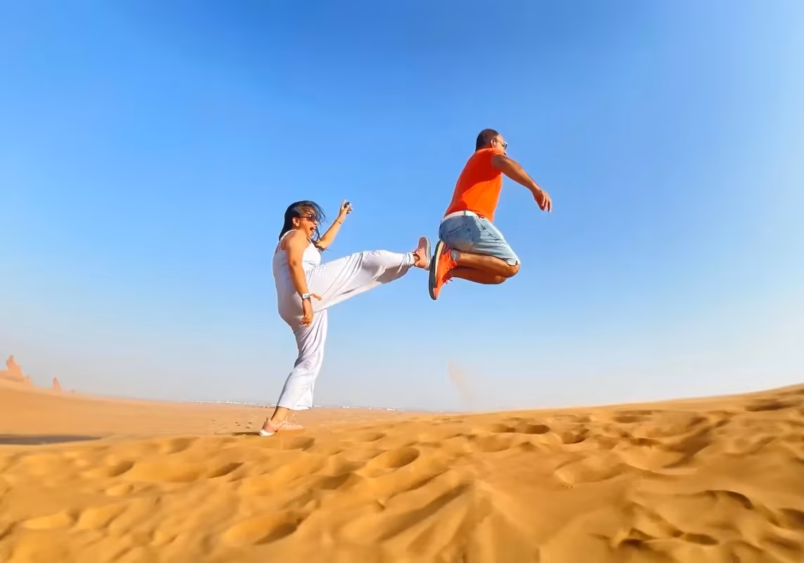 Morning Desert Safari Dubai with Dune Bashing & Sand Boarding guest snapshot 8