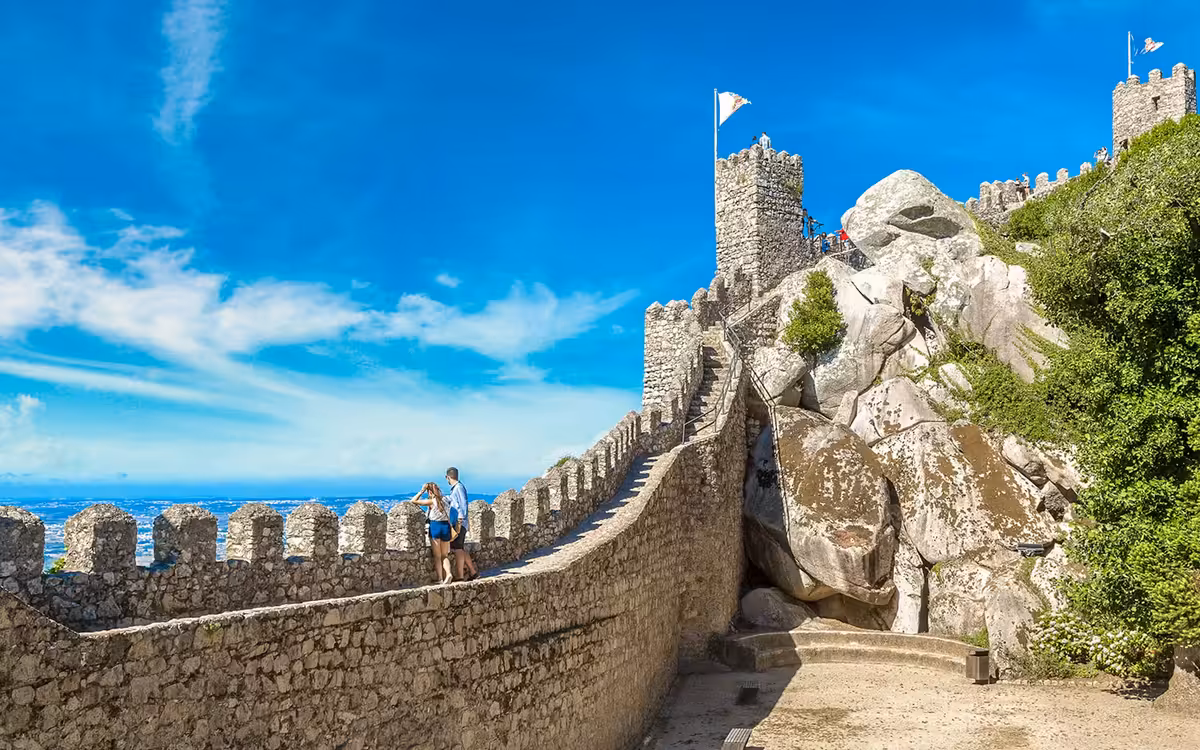 Moorish Castle Entry Tickets in Sintra with Scenic Trails image 1