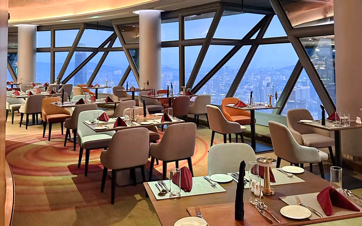 Lunch Buffet at ORBIT Revolving Dining in KL Tower image 1
